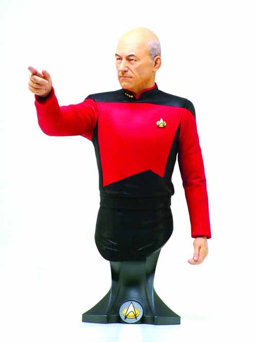 Star Trek Captain Jean-Luc Picard Mini Bust -- Titan --0
