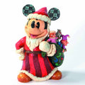Disney Traditions Old World Santa Mickey Figure --0