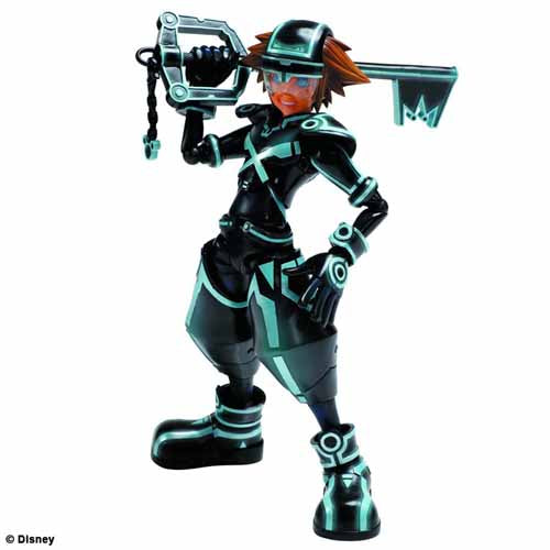 Kingdom Hearts 3D Play Arts Kai Sora Action Figure Tron Ver --0