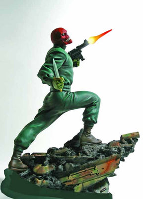 Red Skull Action Statue -- Avengers Captain America Bowen --0