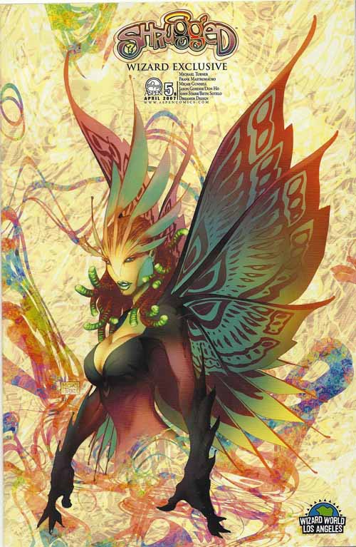Shrugged 5B -- Michael Turner Wizard World Los Angeles Variant Aspen --0