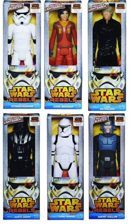 Star Wars Rebels 12in Action Figure Assortment 201401 --0