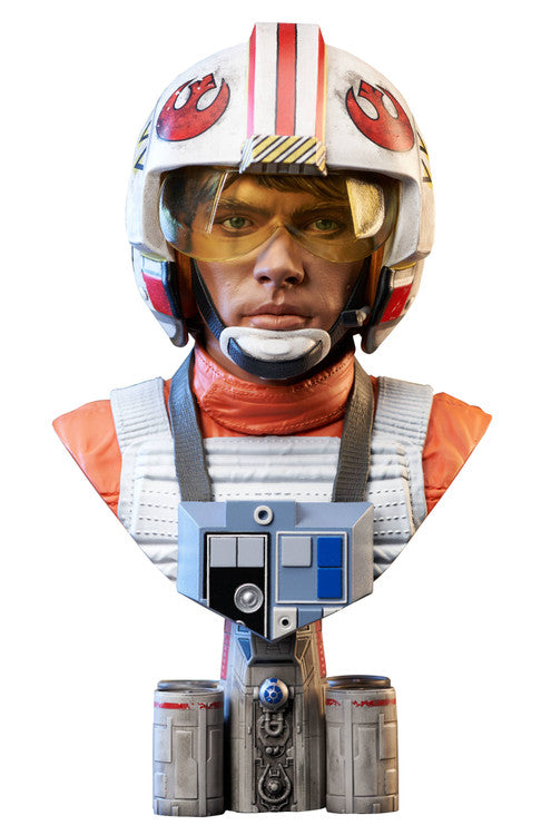 Star Wars A New Hope Legends in 3D Pilot Luke Skywalker 1/2 Scale Bust --0