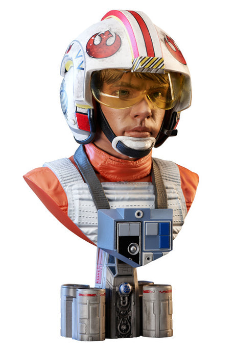 Star Wars A New Hope Legends in 3D Pilot Luke Skywalker 1/2 Scale Bust --1