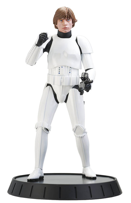 Star Wars A New Hope Stormtrooper Luke Skywalker Statue Gentle Giant --1