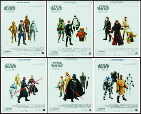 Star Wars Digital Collection Action Figure 4pk Assortment --0
