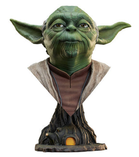 Star Wars Return of the Jedi Legends in 3D ROTJ Yoda 1/2 Scale Bust --0