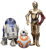 Star Wars Ep7 C-3PO R2-D2 BB-8 ARTFX+ Statue -- Kotobukiya --1