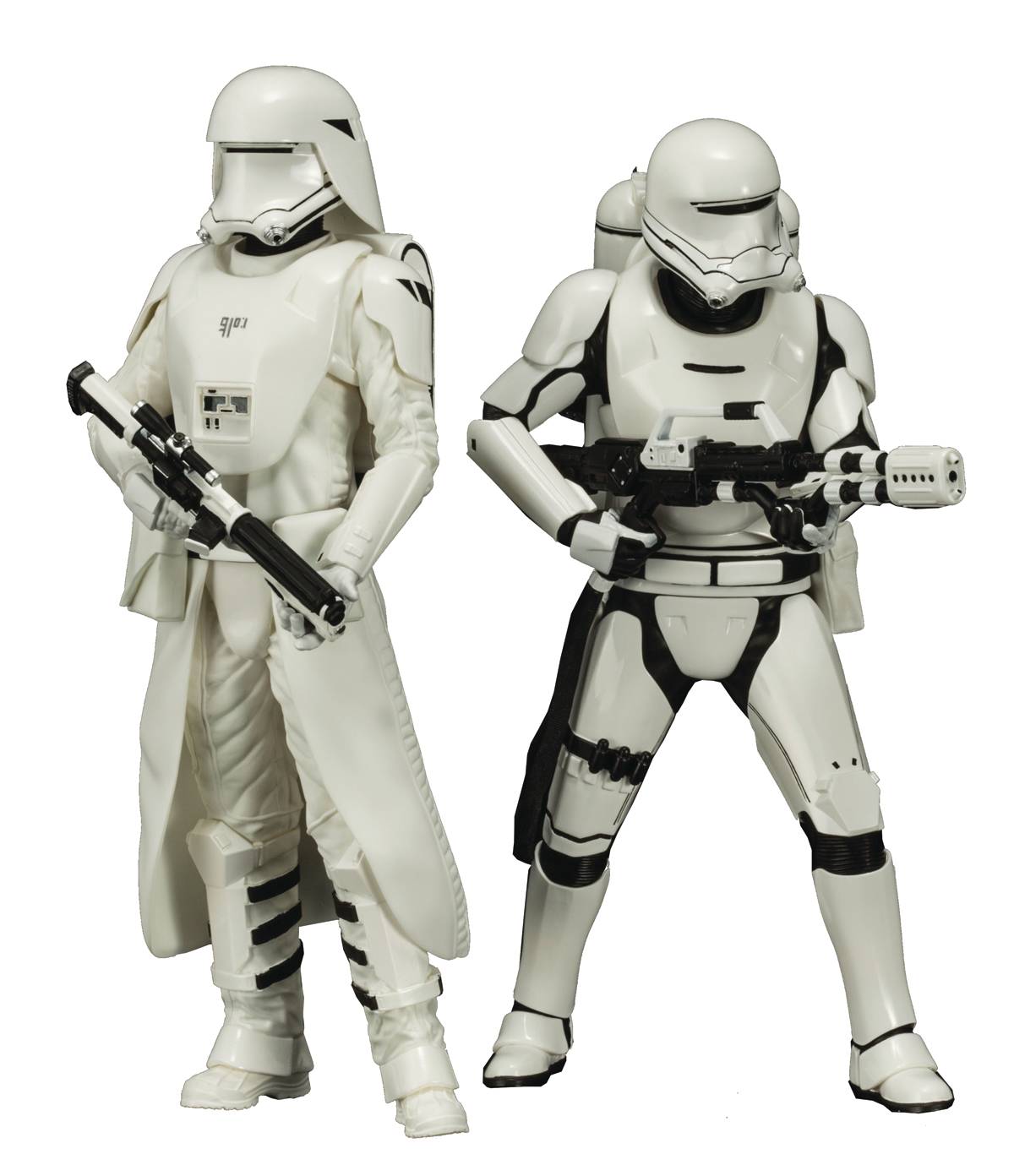 Star Wars Ep7 Snowtrooper & Flametrooper ARTFX+ Statue 2pk Kotobukiya --0