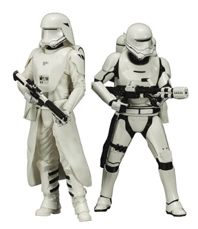 Star Wars Ep7 Snowtrooper & Flametrooper ARTFX+ Statue 2pk Kotobukiya --0