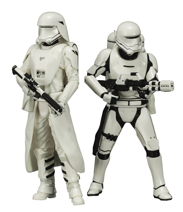 Star Wars Ep7 Snowtrooper & Flametrooper ARTFX+ Statue 2pk Kotobukiya --0