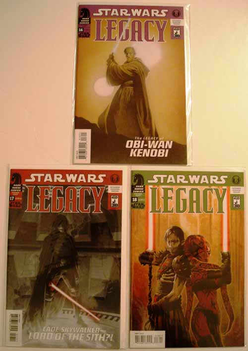 Star Wars Legacy 16, 17, 18, 19, 20, 21, 22, 23, 24, 25 Ostrander --0
