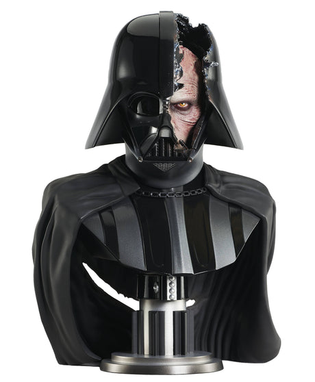 Star Wars Legends 3D Obi-Wan Darth Vader 1/2 Scale Bust Diamond Select --0
