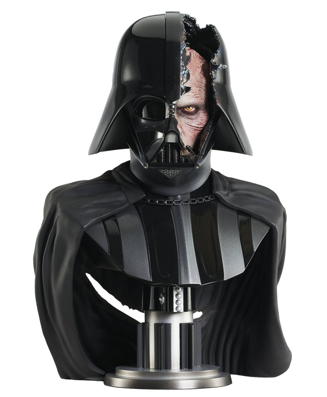 Star Wars Legends 3D Obi-Wan Darth Vader 1/2 Scale Bust Diamond Select --0