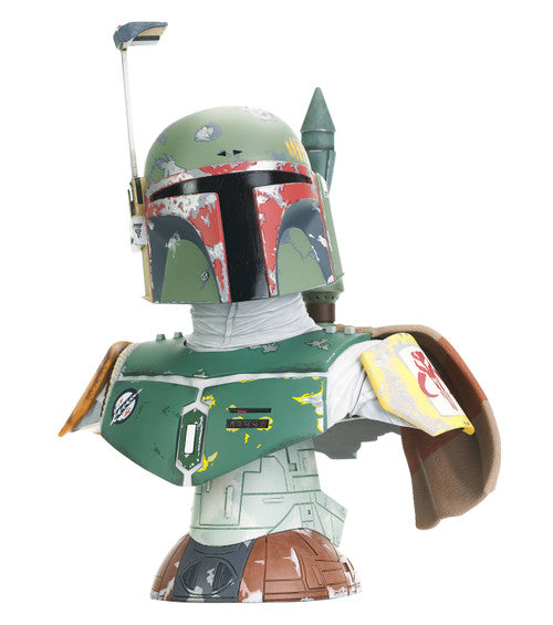Star Wars Legends In 3D Empire Strikes Back Boba Fett 1/2 Scale Bust --0