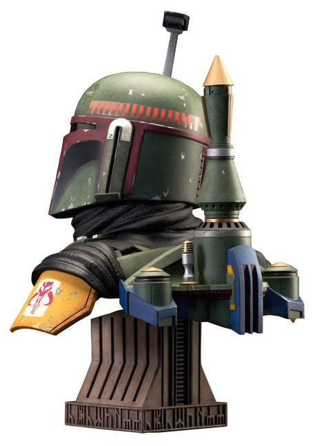 Star Wars Legends in 3D The Mandalorian Boba Fett 1/2 Scale Bust --1