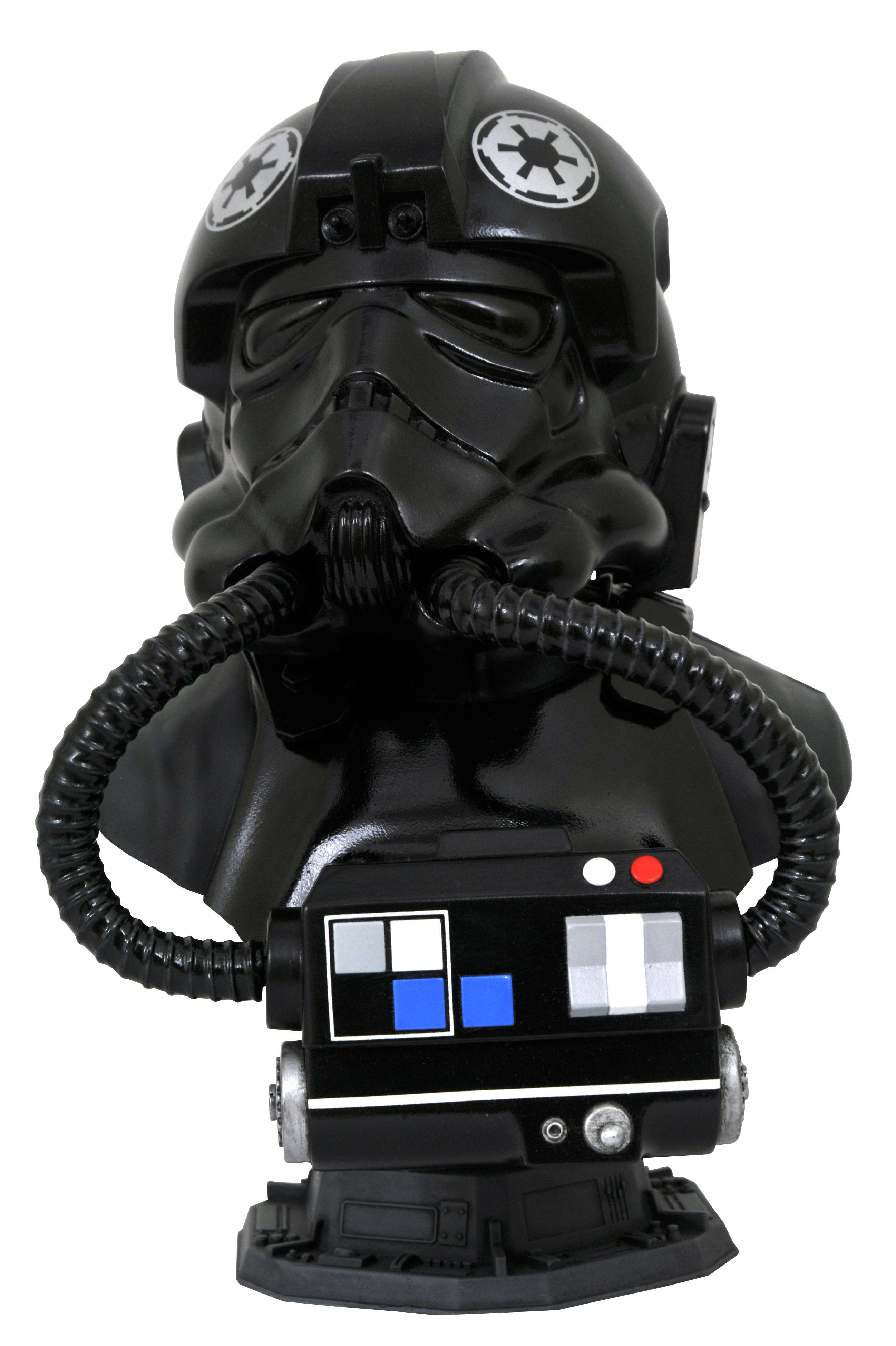 Star Wars Legends In 3D TIE Pilot 1/2 Scale Bust --0