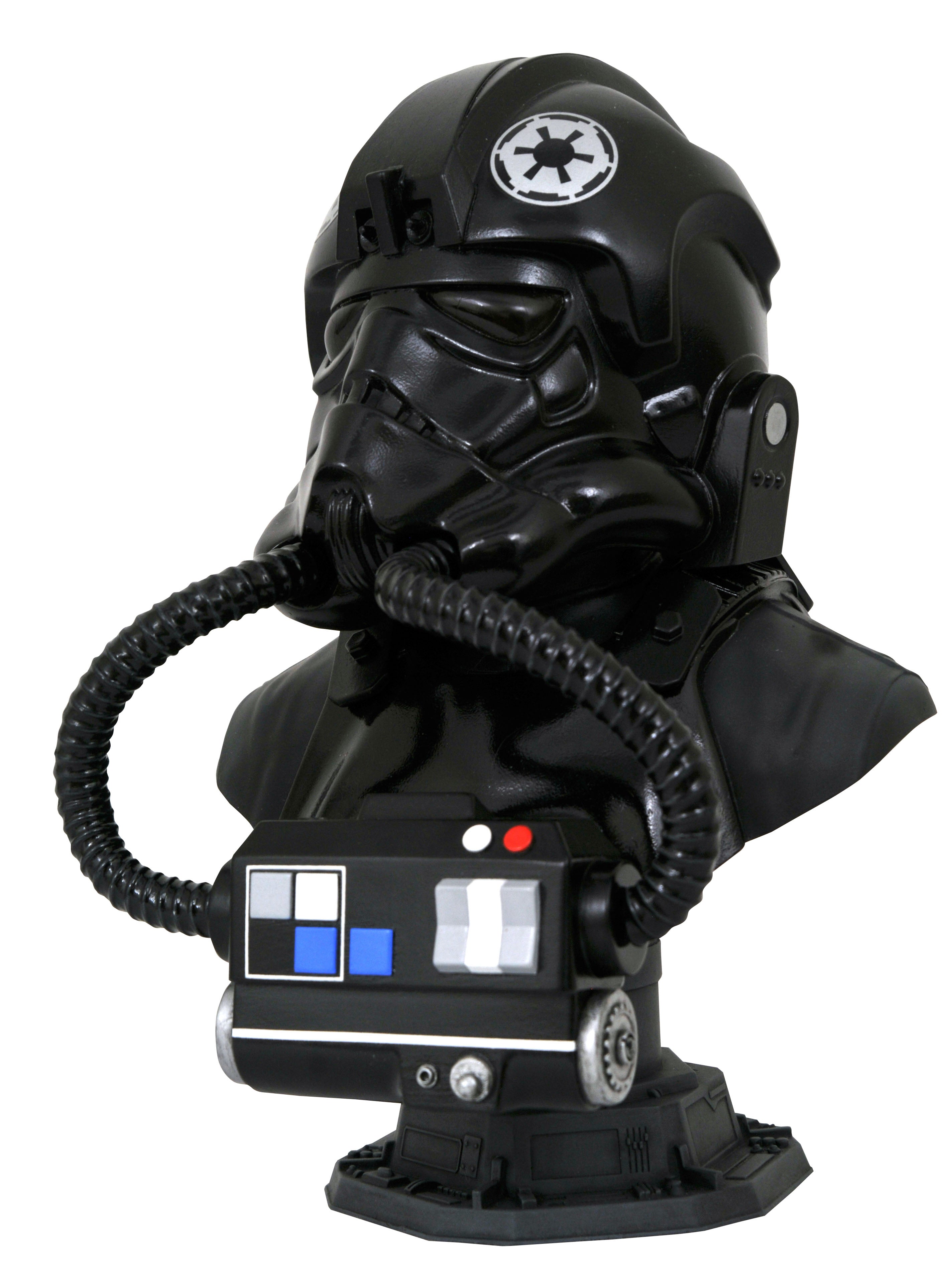 Star Wars Legends In 3D TIE Pilot 1/2 Scale Bust --2