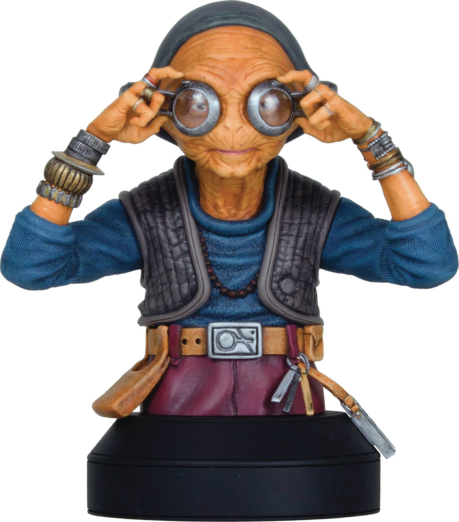 Star Wars The Force Awakens Ep7 Maz Kanata Bust -- Gentle Giant --0