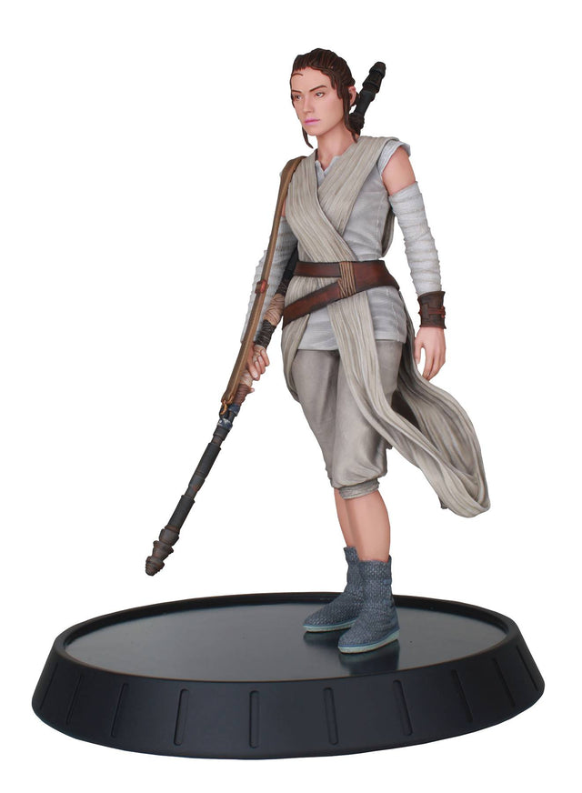 Star Wars Milestones Force Awakens Rey 1/6 Scale Statue Gentle Giant Diamond --0