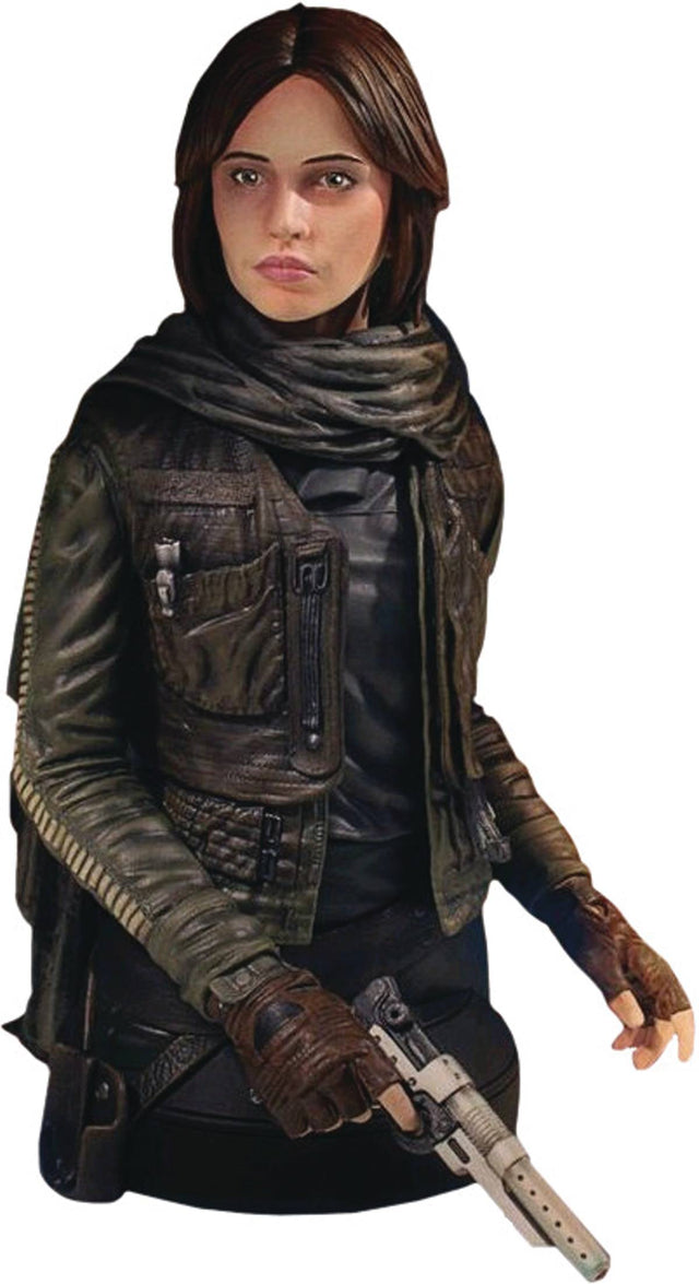 Star Wars Rogue One Jyn Erso Seal Commander Bust Statue | Gentle Giant --0