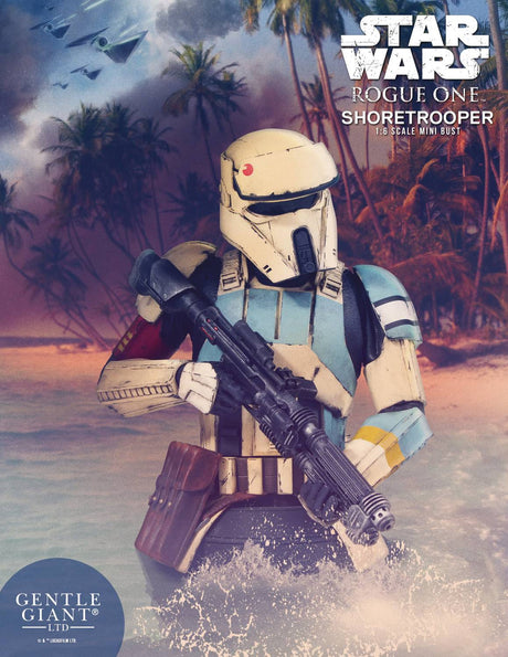 Star Wars Rogue One Shoretrooper Bust -- Scarif Gentle Giant --0