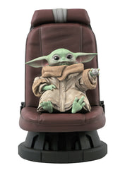 Star Wars The Mandalorian Child In Chair 1/2 Scale Statue --0