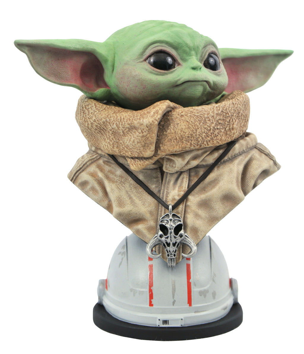 Star Wars The Mandalorian Legends in 3D The Child 1/2 Scale Statue Diamond --1