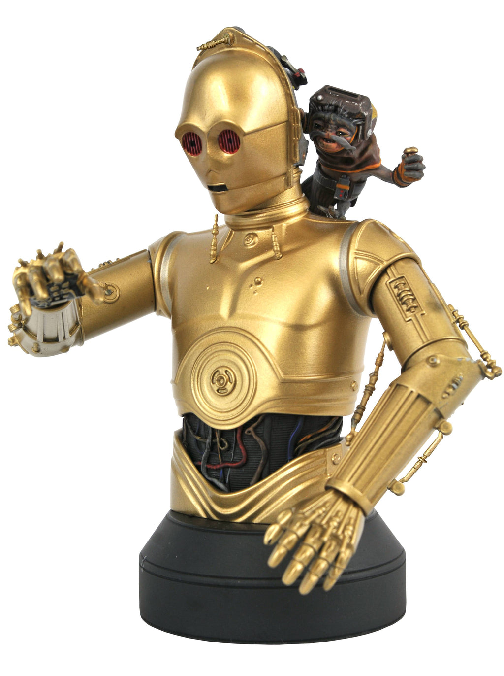 Star Wars The Rise Of Skywalker C3PO & Babu Frik 1/6 Bust --0
