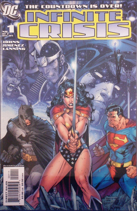 Infinite Crisis 1, 2, 3, 4, 5, 6, 7 Set 8 Extras Jimenez Perez Lee --0
