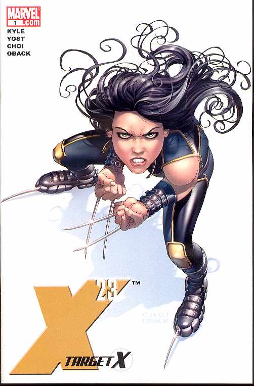 X-23 Target X 1, 2, 3, 4, 5, 6 Full Set Lot Choi Wolverine X-Men --0