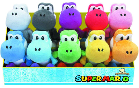 Super Mario Bros Yoshi 6in Plush 20pc Case -- Nintendo --0