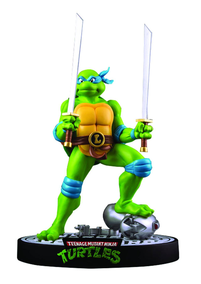Teenage Mutant Ninja Turtles Leonardo Mouser Statue --0