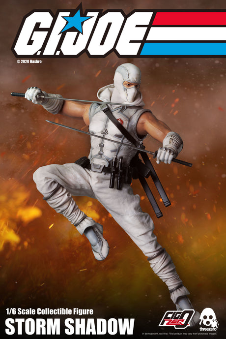 Threezero X Hasbro GI Joe Storm Shadow 1/6 Scale Action Figure --1