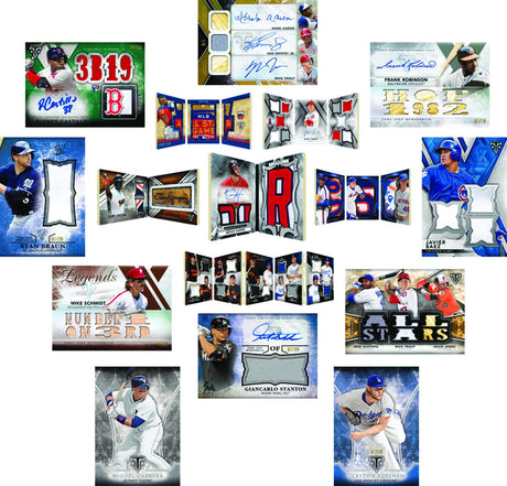Topps 2015 Triple Threads Baseball Trading Cards T/C Box --0