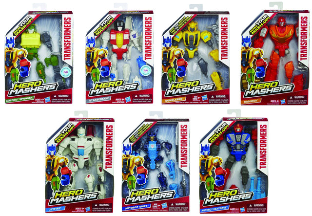 Transformers Hero Mashers 6in Action Figure Asst 201502 --0