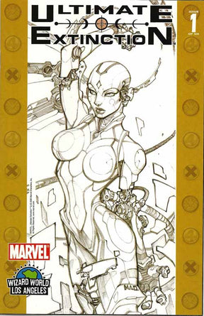 Ultimate Extinction 1 -- Madureira Sketch Wizard World Los Angeles Var --0
