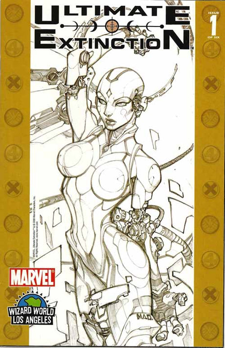Ultimate Extinction 1 -- Madureira Sketch Wizard World Los Angeles Var --0