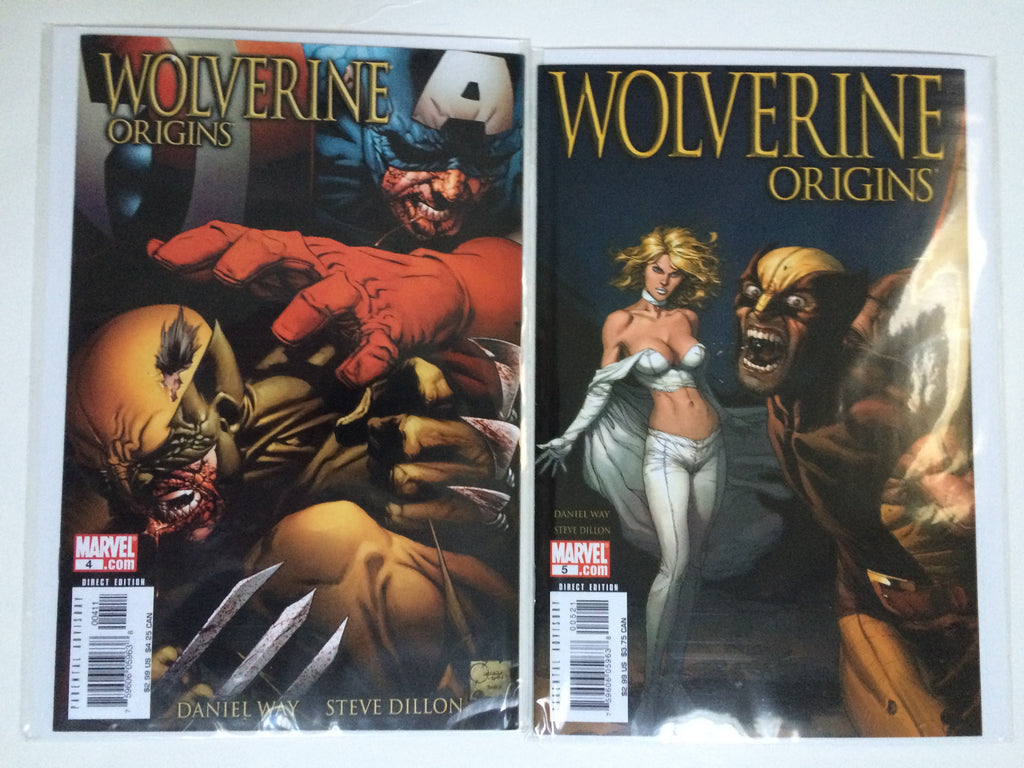 Wolverine Origins 1 Michael Turner Variant 2, 3, 4, 5, 6, 7, 8 X-Men --2
