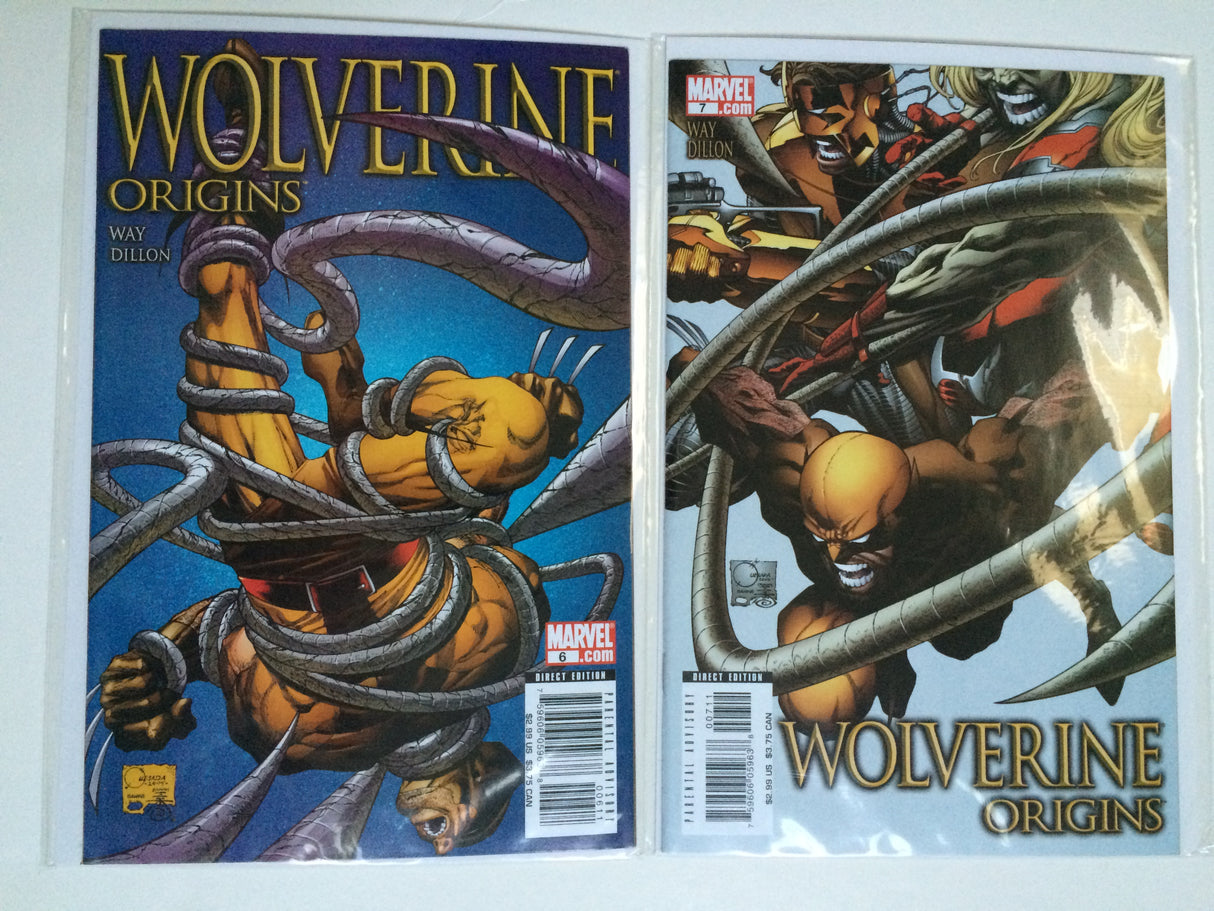Wolverine Origins 1 Michael Turner Variant 2, 3, 4, 5, 6, 7, 8 X-Men --3