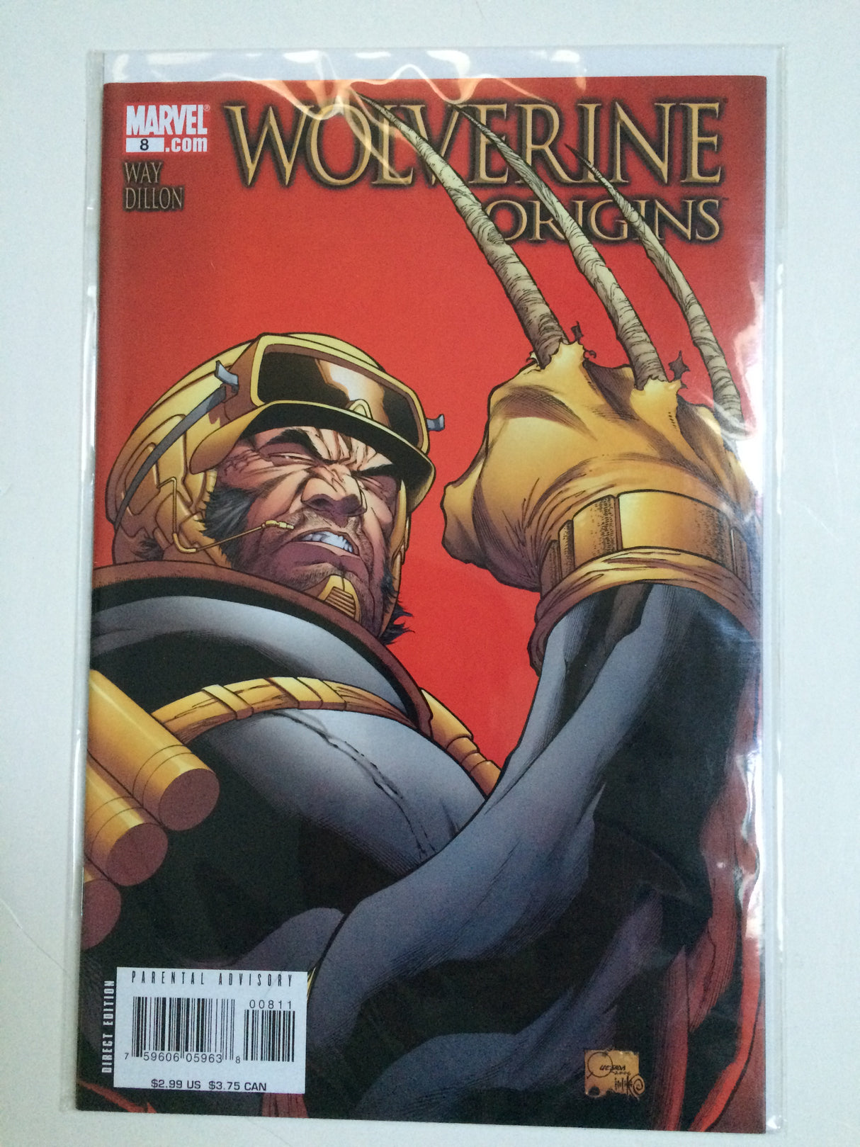 Wolverine Origins 1 Michael Turner Variant 2, 3, 4, 5, 6, 7, 8 X-Men --4