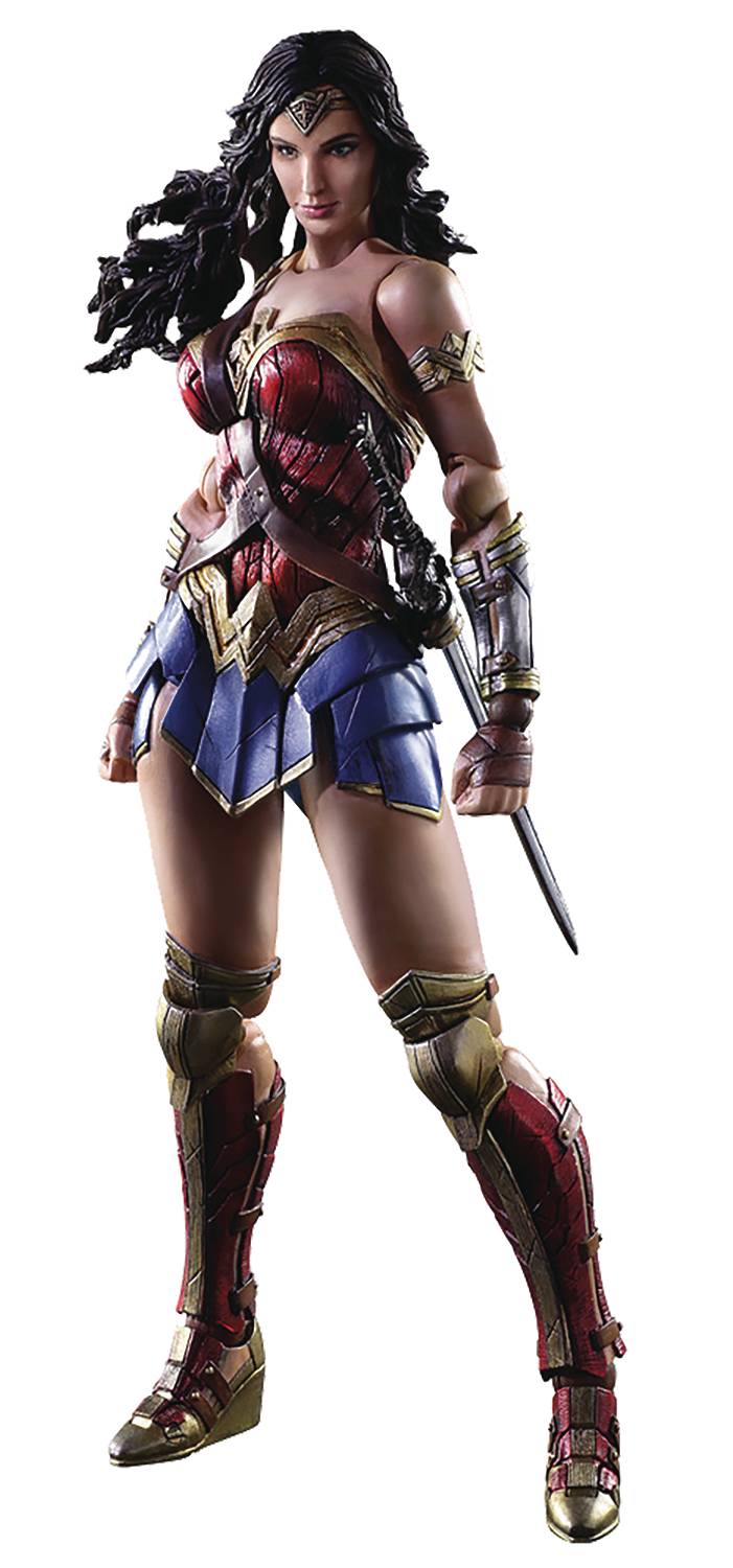 Wonder Woman Movie Variant Play Arts Kai Wonder Woman Action Figure --1