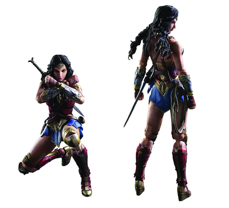 Wonder Woman Movie Variant Play Arts Kai Wonder Woman Action Figure --0