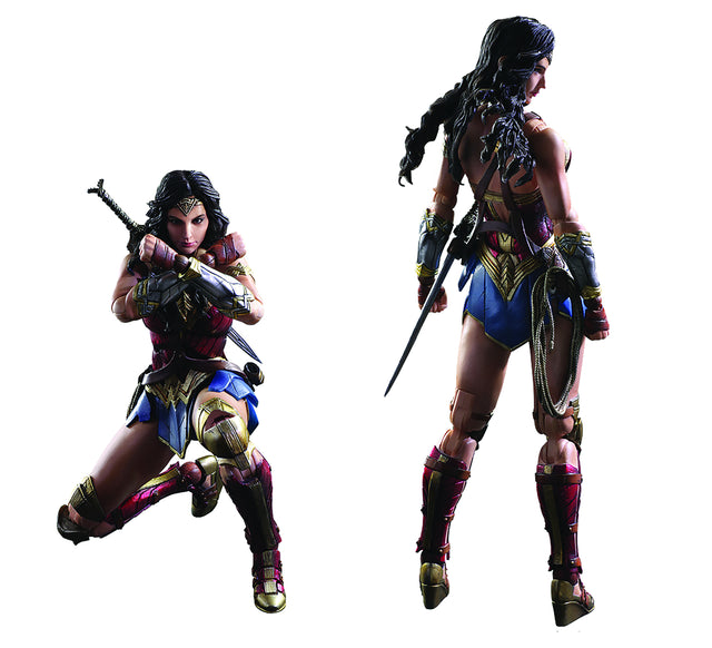 Wonder Woman Movie Variant Play Arts Kai Wonder Woman Action Figure --0