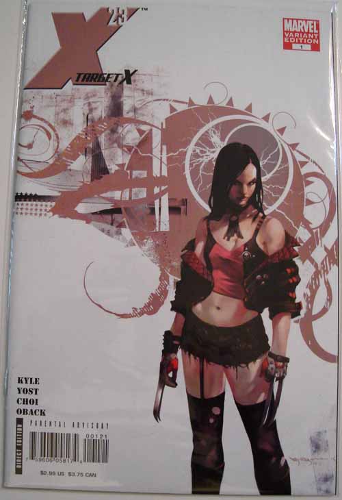X-23 Target X 1 Marko Djurdjevic Variant X-Men Wolverine Kyle Choi --0